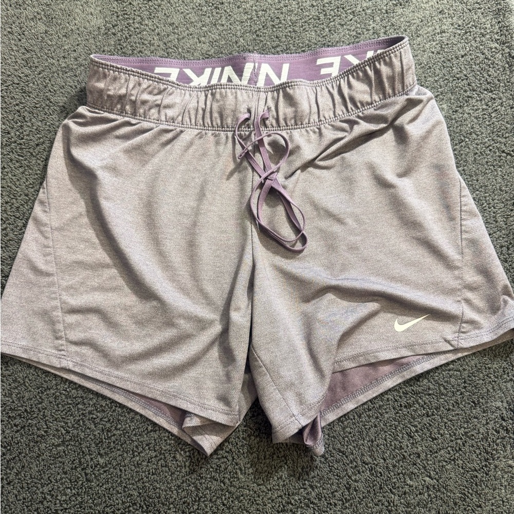 Nike Women's Lavender Shorts- Size XS